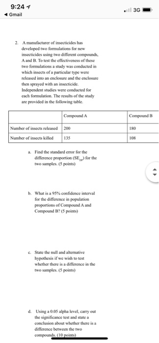 Solved 9 24 Gmail 1 A Quality Manager In A Small Chegg