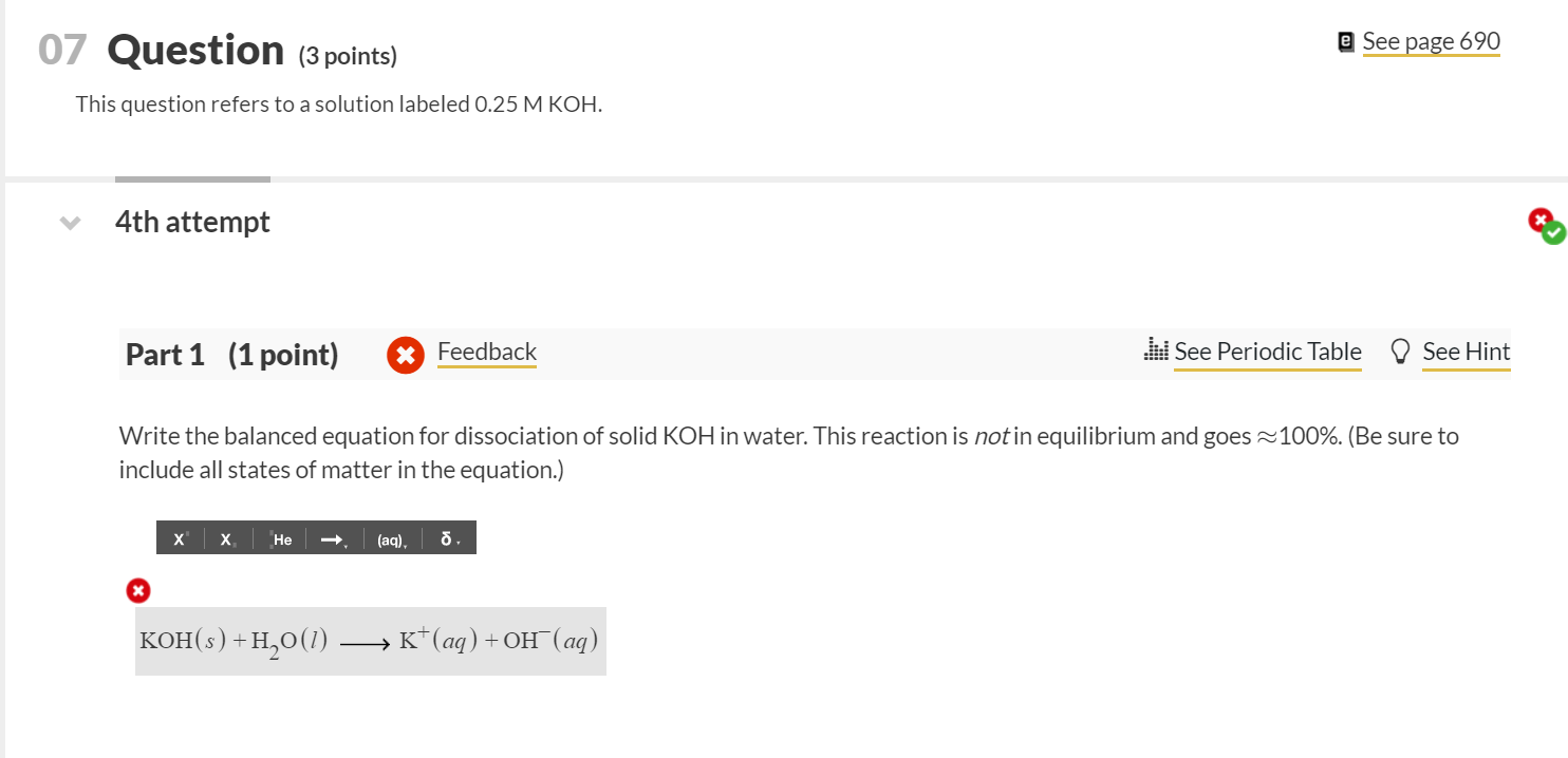 Solved 07 Question (3 points) e See page 690 This question | Chegg.com