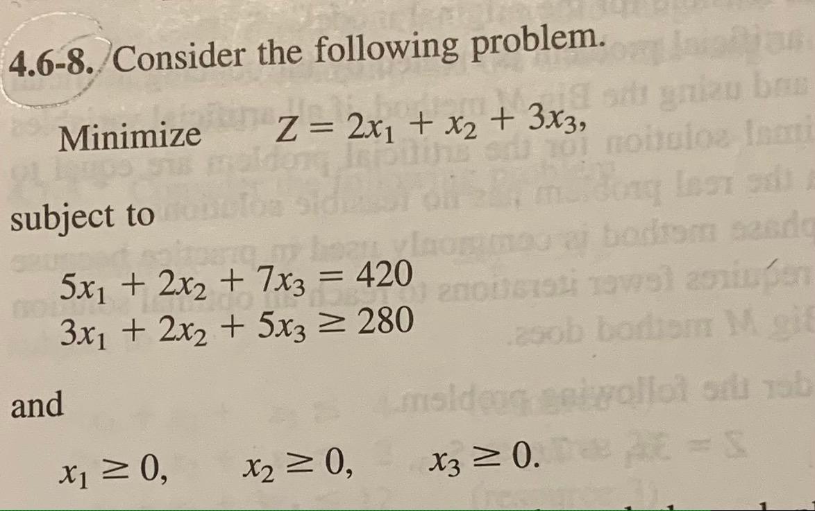 Solved Directions: Solve Using The Two-phase Method. Include | Chegg.com