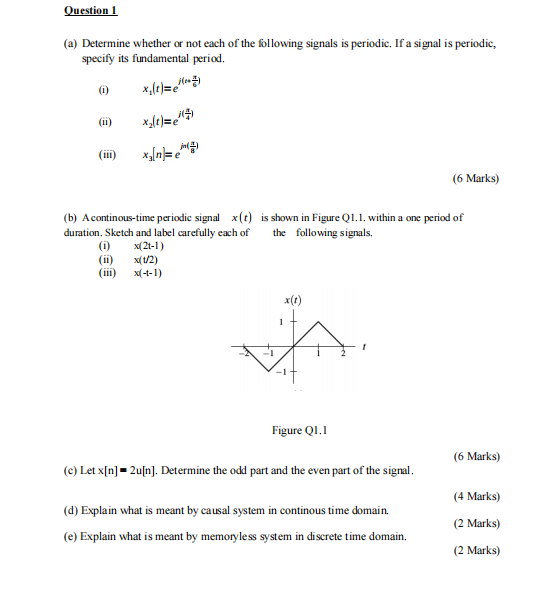 Solved (a) Determine whether or not each of the following | Chegg.com