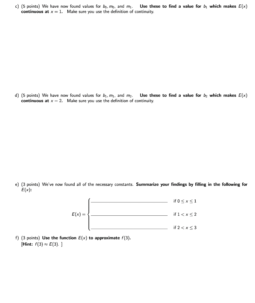 Solved We are given the following information about a | Chegg.com