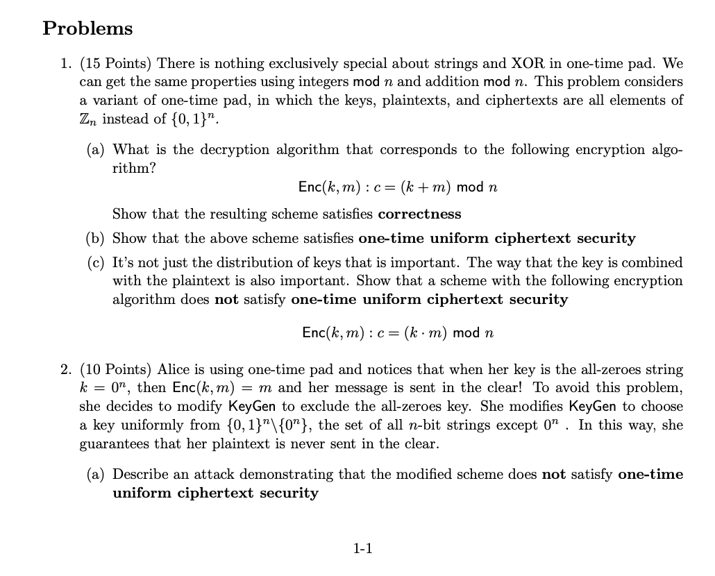 Solved (15 Points) There is nothing exclusively special | Chegg.com