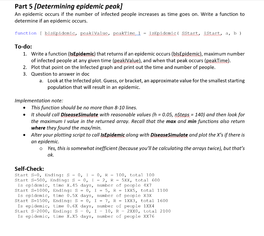 Part 4 [Using functions] Re-write your code using the | Chegg.com
