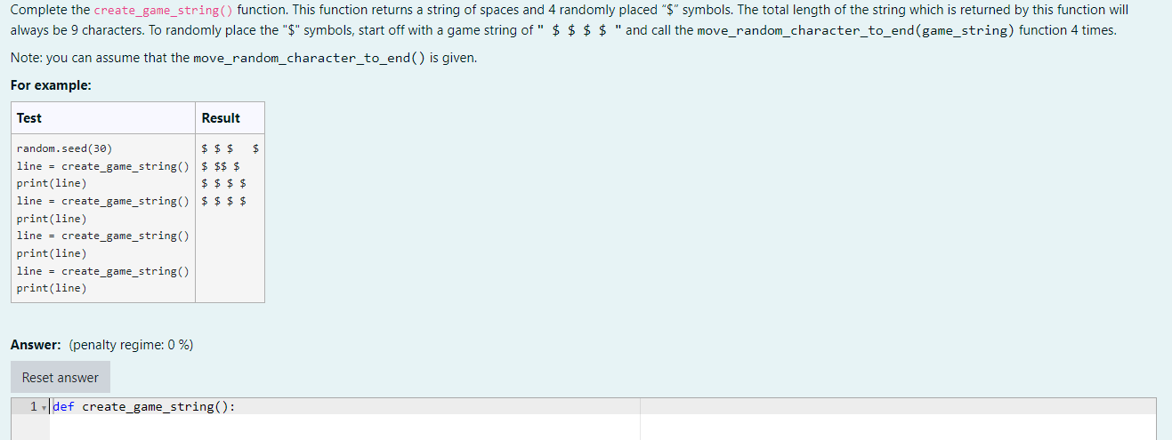 Solved Complete the create_game_string() function. This | Chegg.com