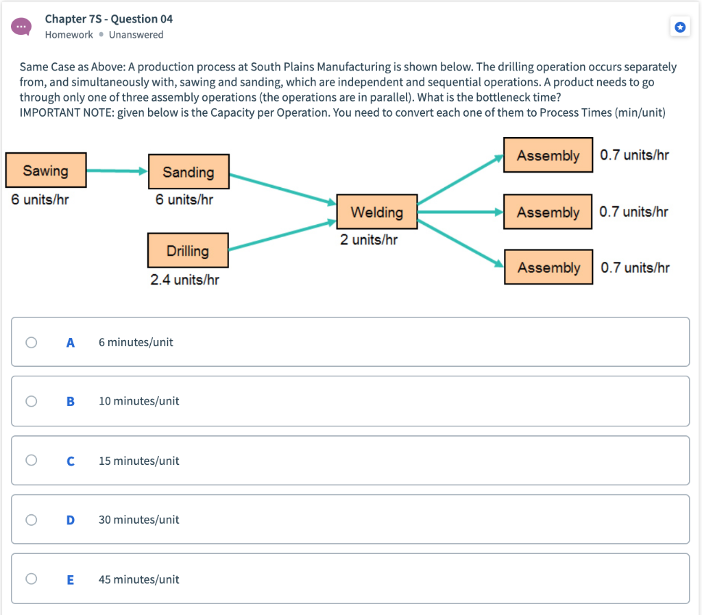 Solved Chapter 75 - Question 04 Homework. Unanswered Same | Chegg.com