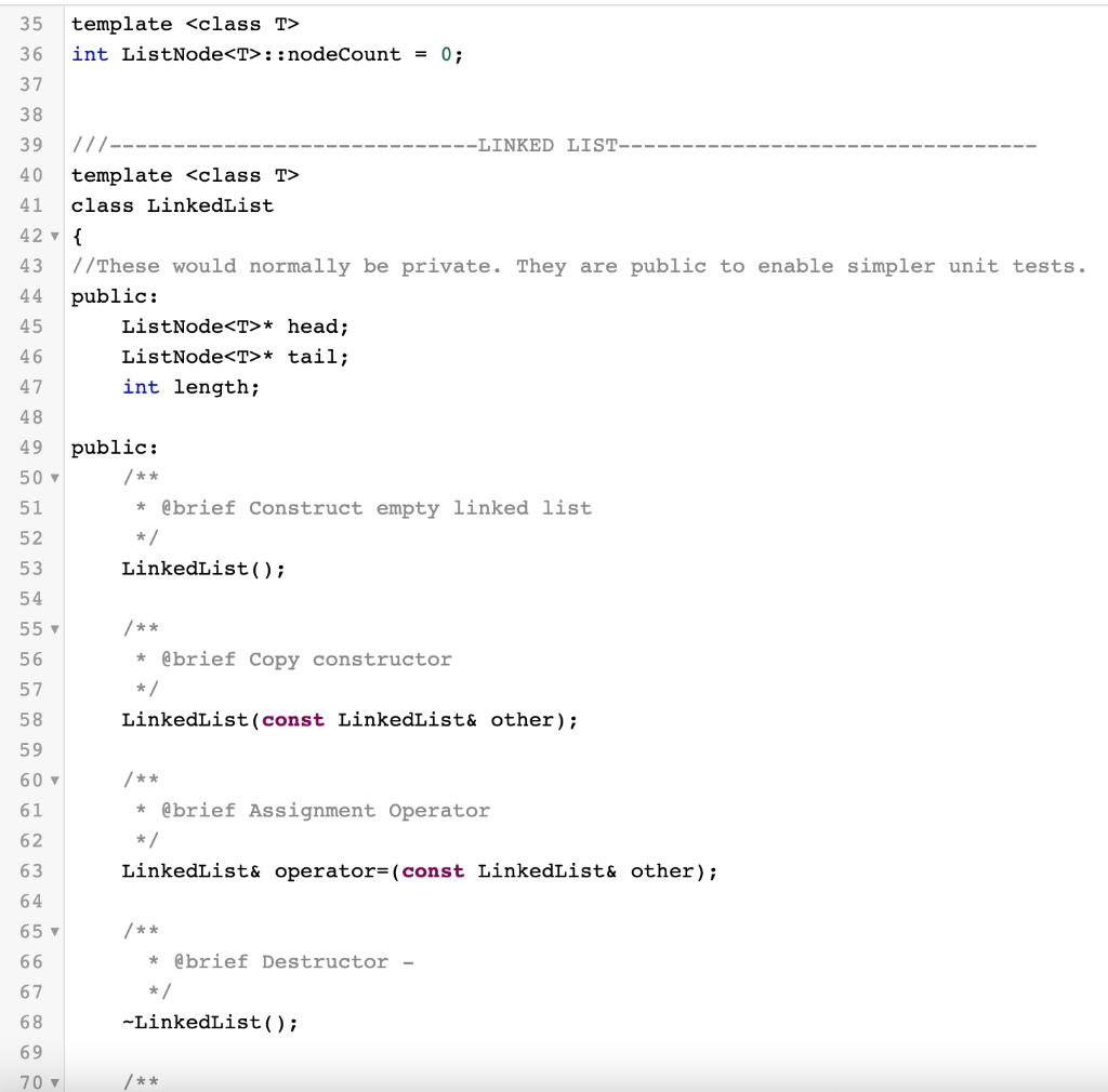 Solved C++. LinkedListClass - InsertAt Write the code for | Chegg.com