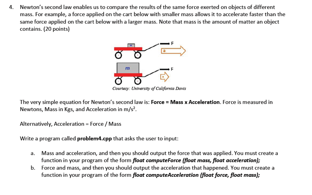 solved-newton-s-second-law-enables-us-to-compare-the-results-chegg