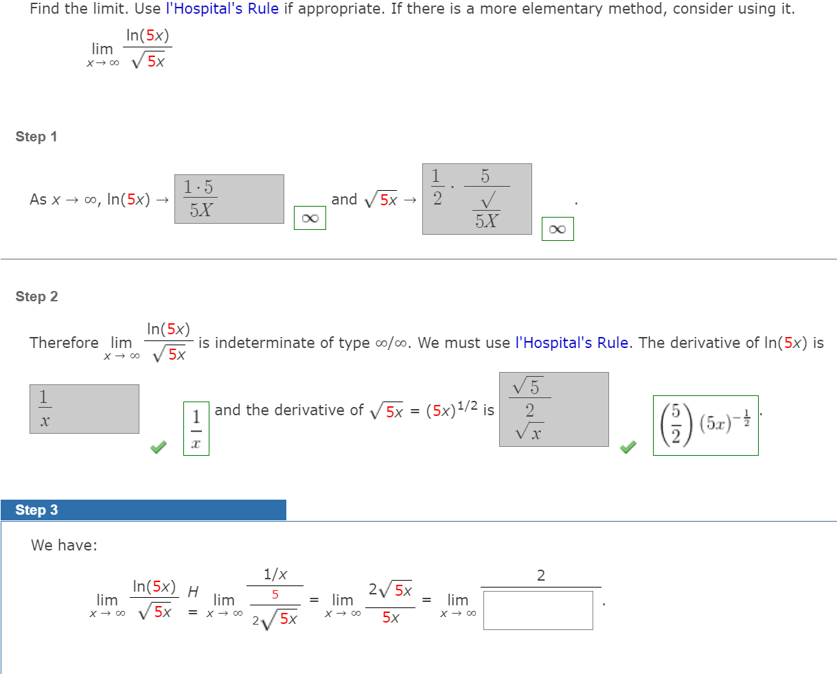 solved-find-the-limit-use-l-hospital-s-rule-if-appropriate-chegg