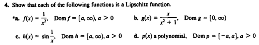 Solved Show that each of ﻿the following functions is ﻿a | Chegg.com