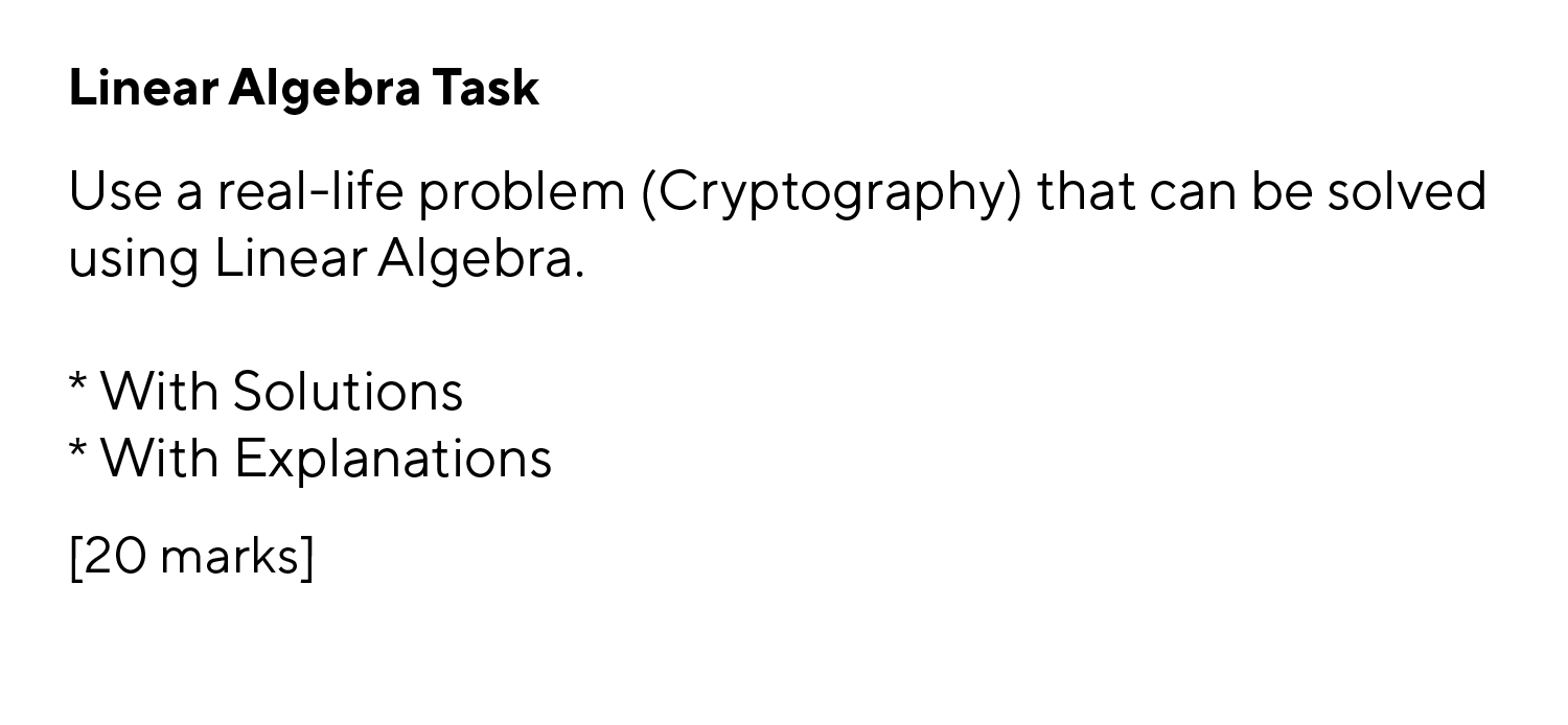 solved-linear-algebra-task-use-a-real-life-problem-chegg