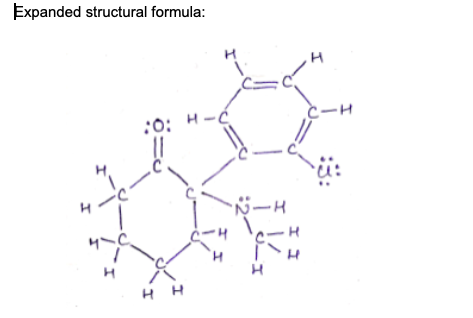 Solved Look at the expanded structure of drug | Chegg.com