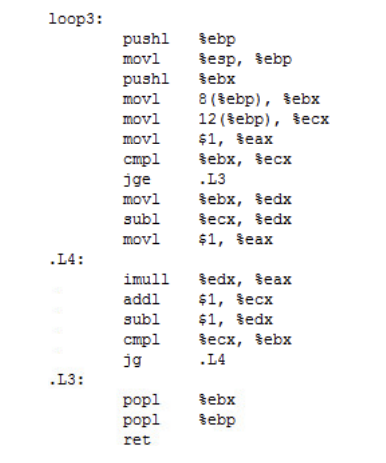 Solved Consider the following IA 32 ASM codes for a C while | Chegg.com