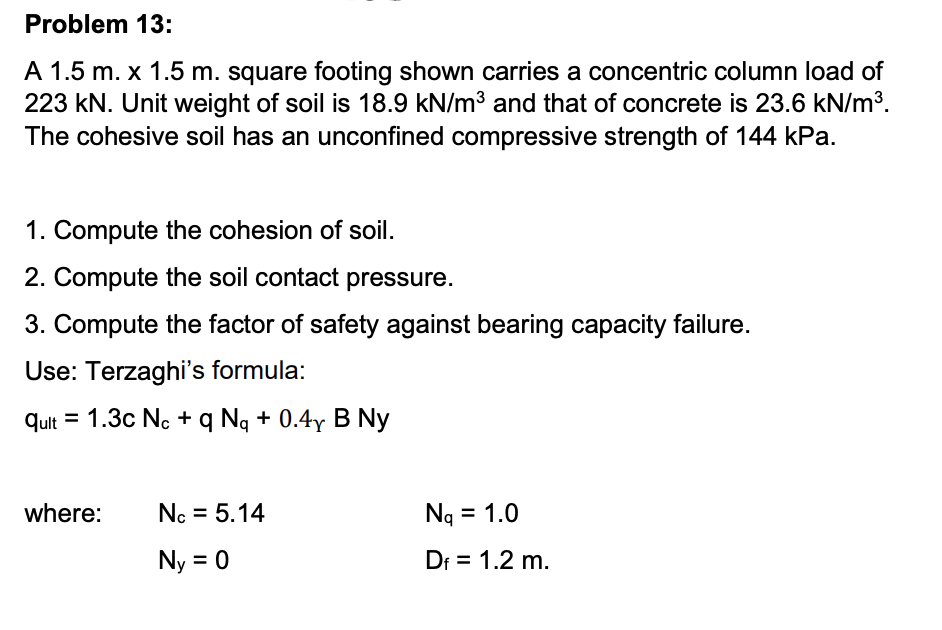 solved-a-1-5-m-x-1-5-m-square-footing-shown-carries-a-chegg