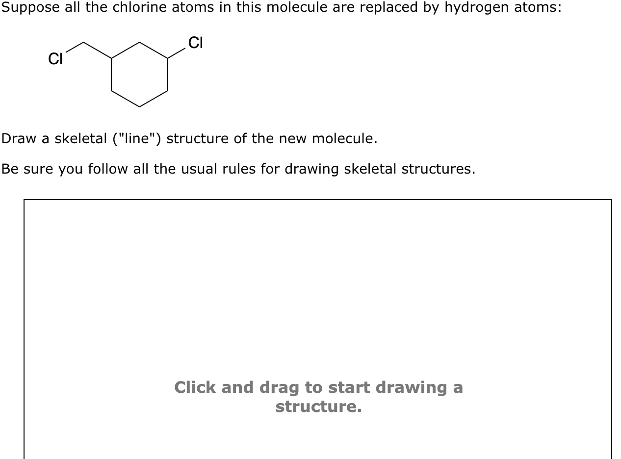 Solved Draw A Skeletal ("line") Structure Of The New | Chegg.com