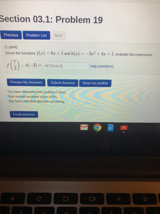 Solved Section 03.1: Problem 19 Previous Problem List Next 1 | Chegg.com
