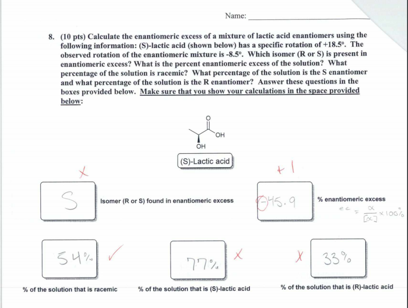 8 Enantiomeric Excess Calculation Francescajosia 7028