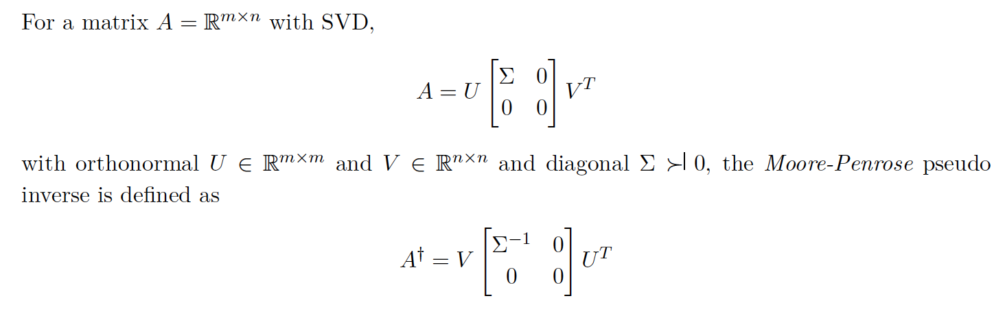 For a matrix A = RmXn with SVD, A=U VT with | Chegg.com
