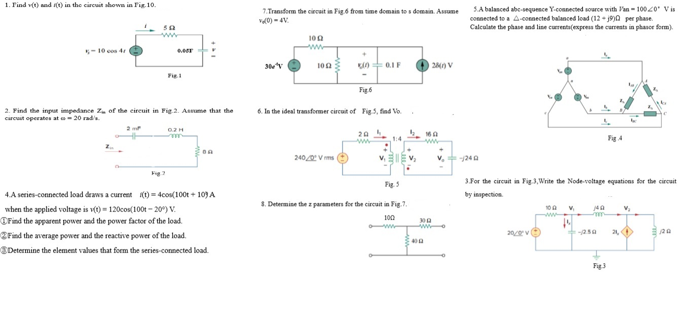solved-1-find-v-t-and-t-in-the-circuit-shown-in-fig-10-chegg