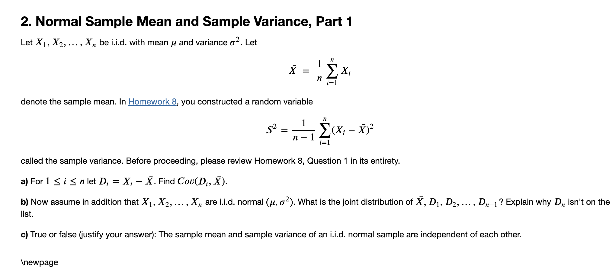 solved-normal-sample-mean-and-sample-variance-part-1let-chegg