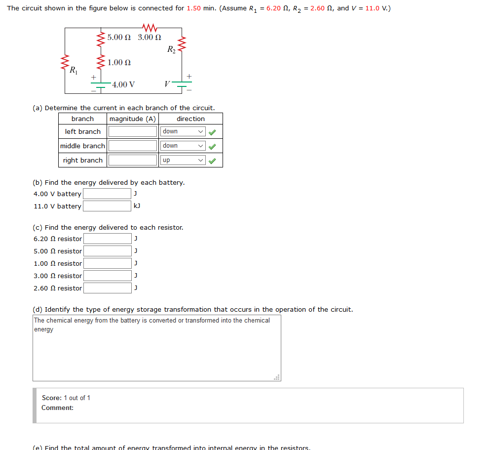 Solved The circuit shown in the figure below is connected | Chegg.com