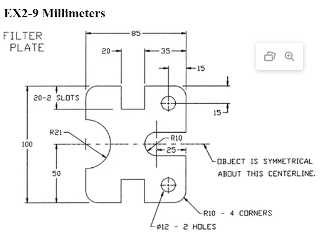 Solved Hello, I need help with this Autocad design can | Chegg.com