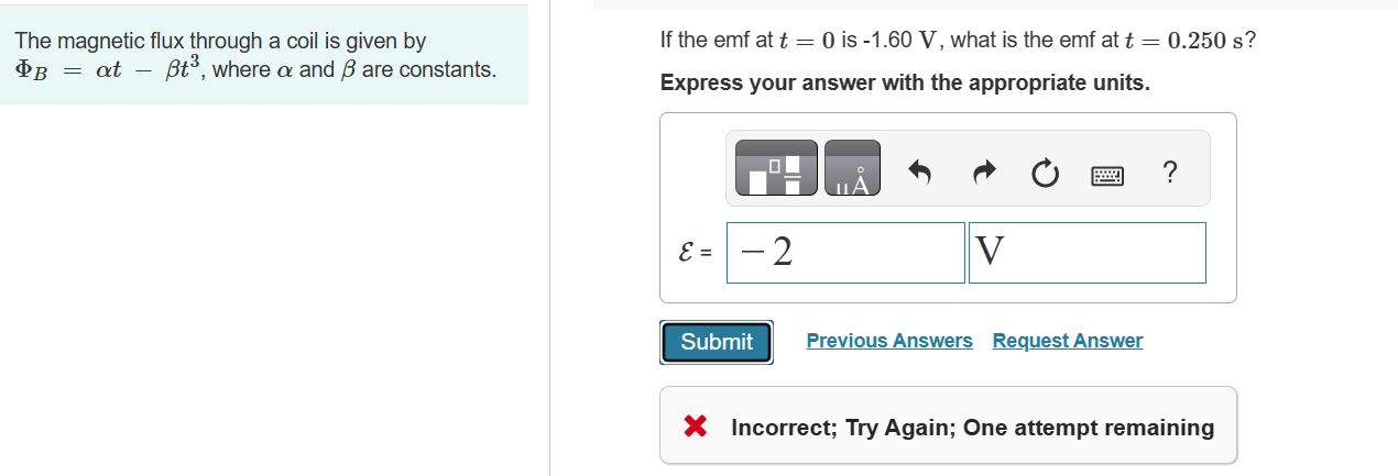 Solved The magnetic flux through a coil is given by If the | Chegg.com