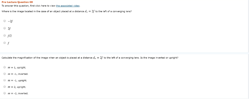 Solved Pre-Lecture Question 08 To answer this question, | Chegg.com
