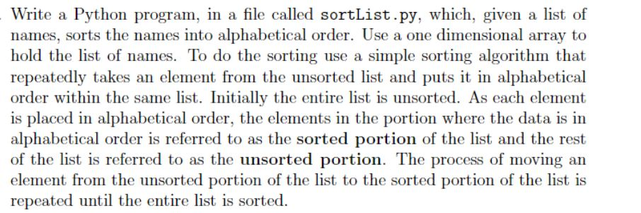 Solved - Write a Python program, in a file called | Chegg.com