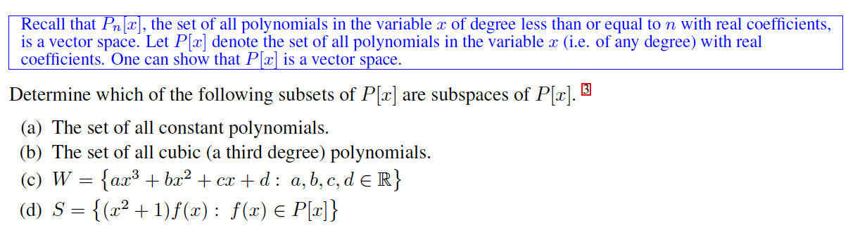 Solved This is for a linear algebra course. Please be as | Chegg.com