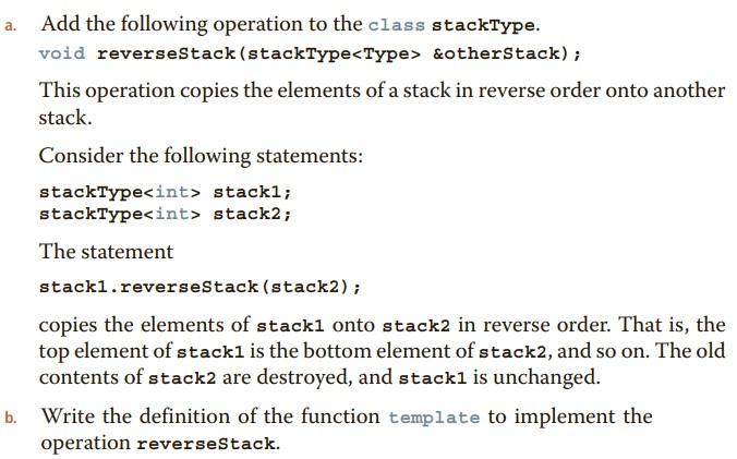 Solved Answer This Programming Exercises 3a And 3b For The | Chegg.com