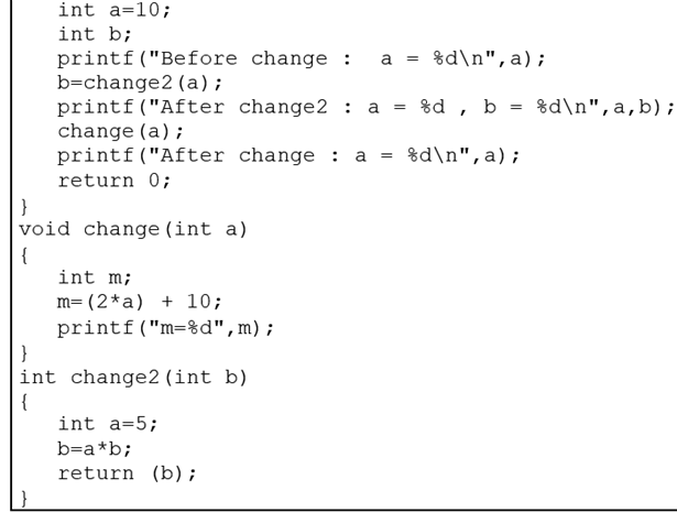 Solved What will be the OUTPUT of the program? #include void | Chegg.com