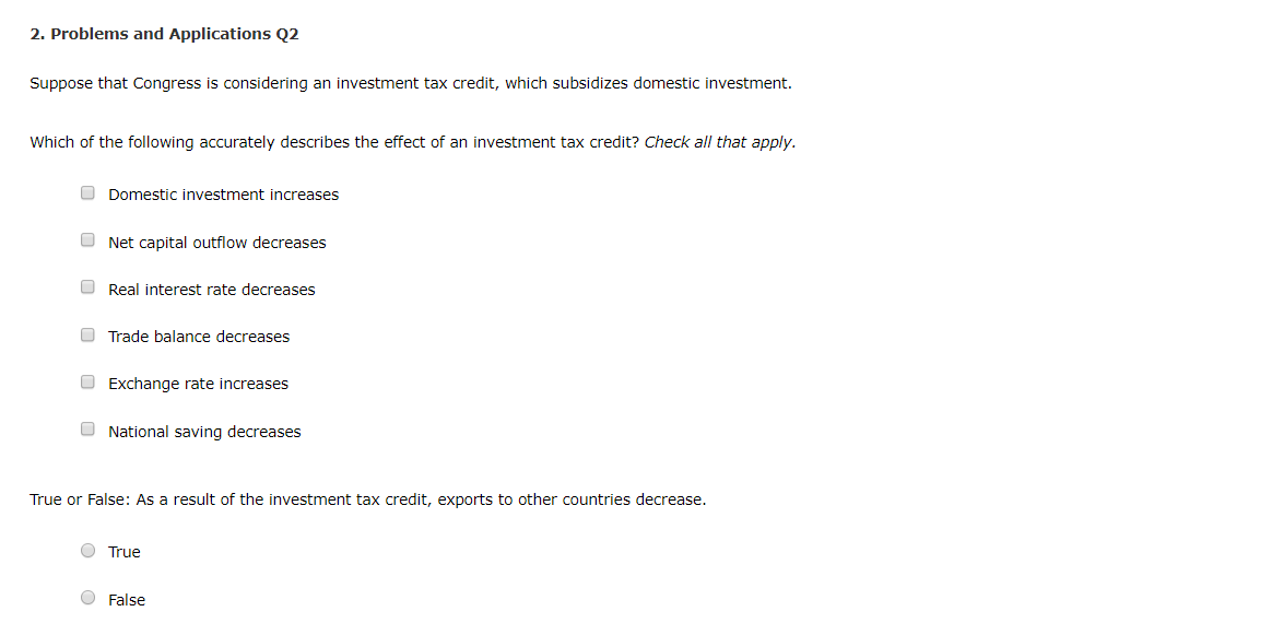 Solved 2. Problems and Applications Q2 Suppose that Congress | Chegg.com