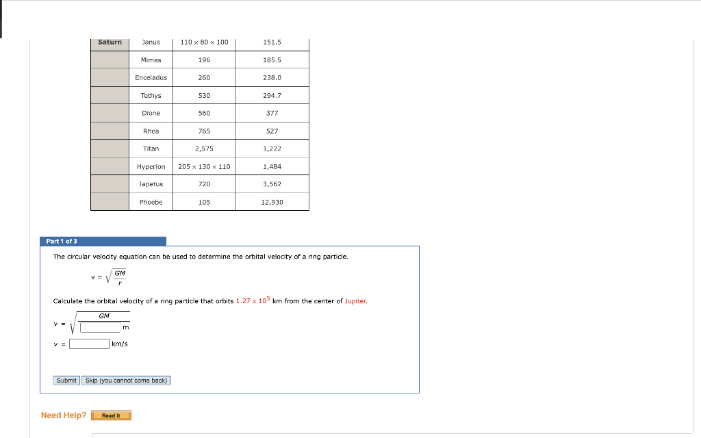 solved-calculate-the-orbital-velocity-in-km-s-of-a-ring-chegg