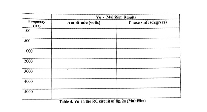 Solved ii Calculations AC Circuits and Impedance For this Circuit Diagram