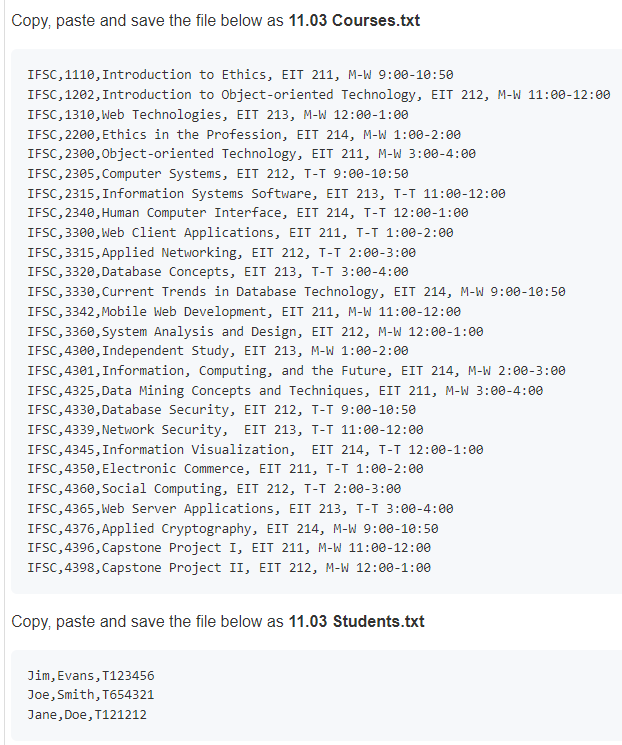 Solved Python code There are 3 txt files that need to be | Chegg.com