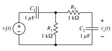 Solved a) Calculate the transfer function of the circuit | Chegg.com