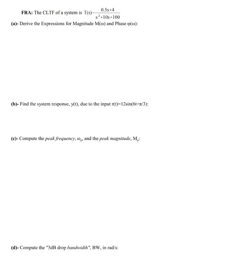 Solved Answer all four parts (A-D) complete and correct to | Chegg.com