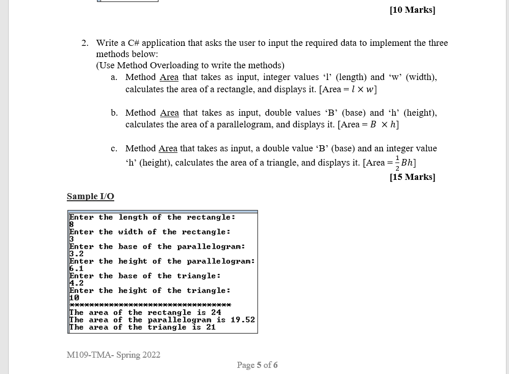 Solved Note: Provide a copy of the code and screenshot for | Chegg.com
