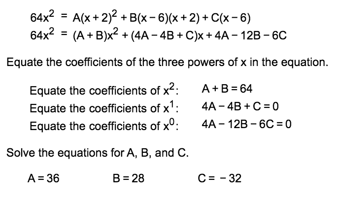 Solved I Am Confuased How To Equate The Coefficients And | Chegg.com