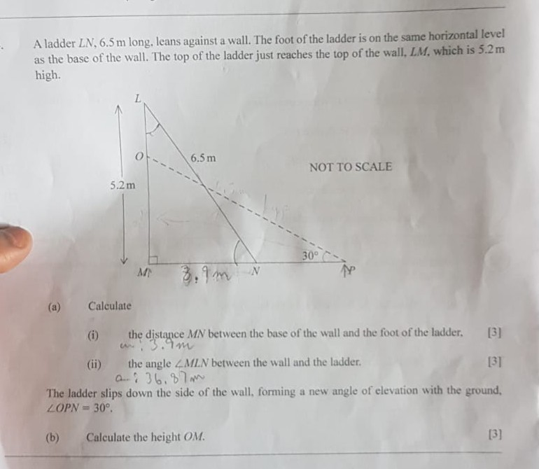 solved-a-ladder-ln-6-5-m-long-leans-against-a-wall-the-chegg