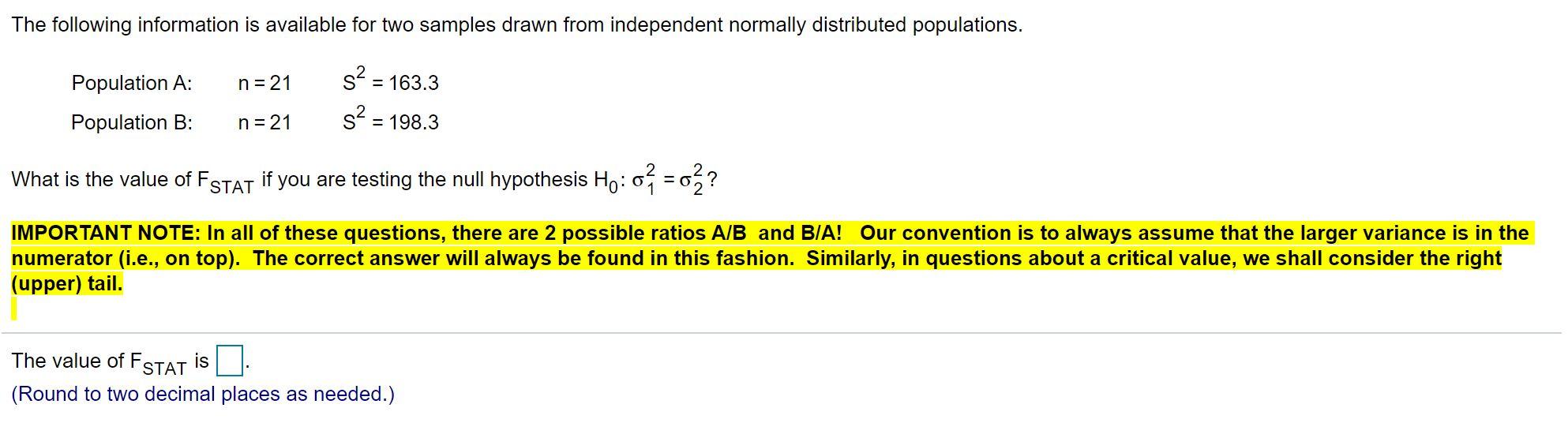 Solved The following information is available for two | Chegg.com