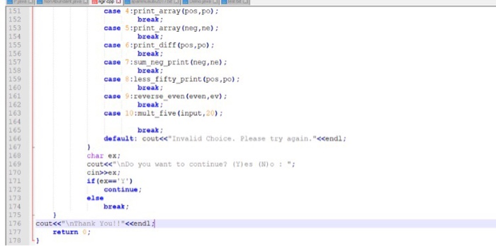 Solved C++ program Create an output file and | Chegg.com