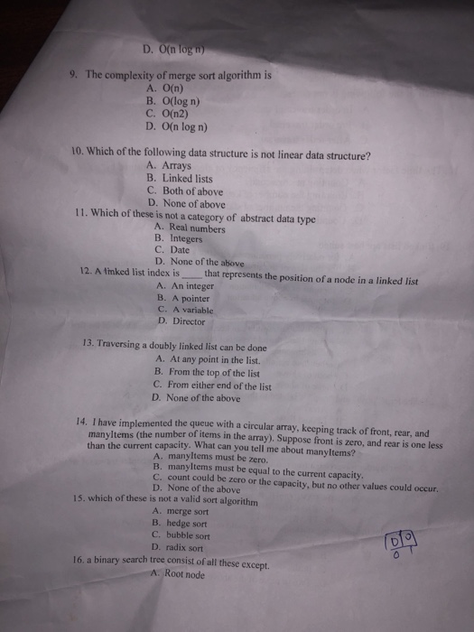 Solved SECTION A Answer (ALL] questions in this Section Each | Chegg.com