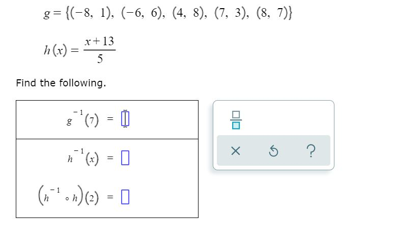 Solved G 8 1 6 6 4 8 7 3 8 7 H V Chegg Com