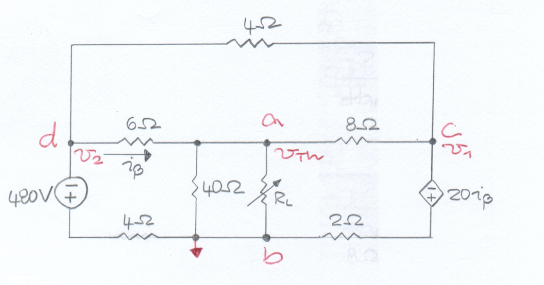 Solved The Variable Resistor (RL) In The Above Circuit Is | Chegg.com