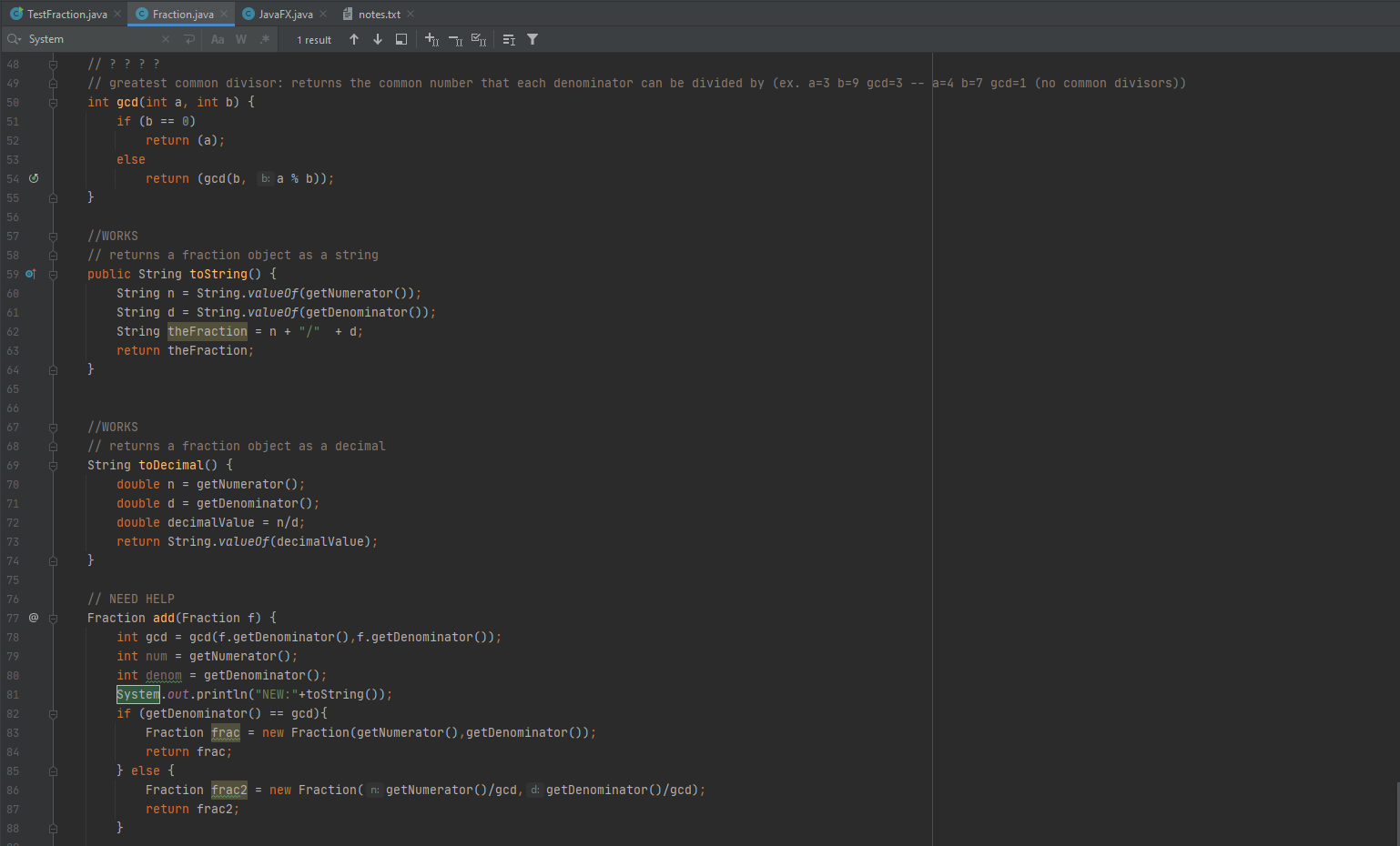 Solved so i need to use the gcd method to get the greatest | Chegg.com
