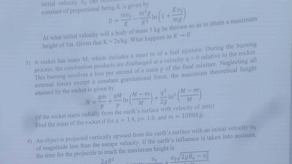 Solved help solve question no 3 correctly using numerical | Chegg.com