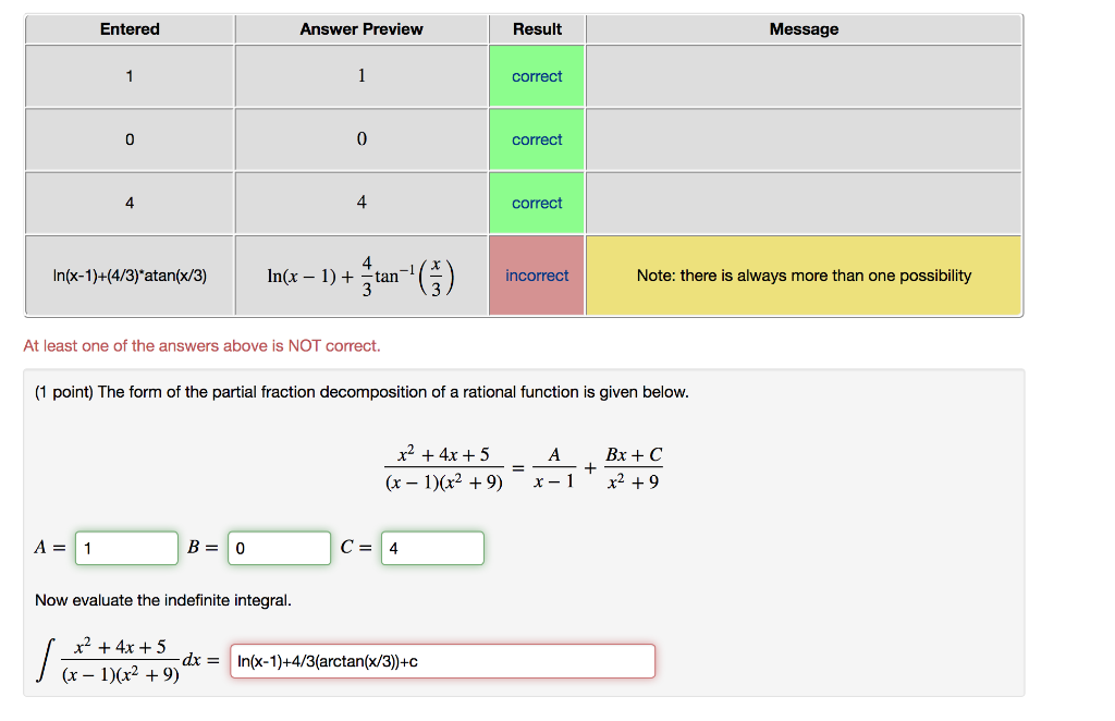 Solved I have tried this question multiple times and keep | Chegg.com