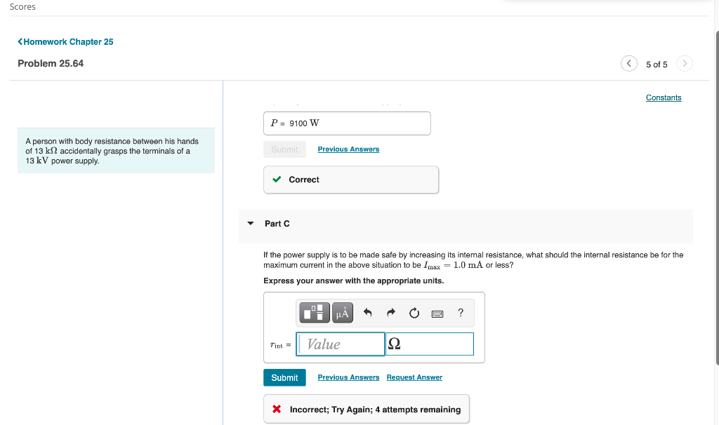 Solved Scores | Chegg.com