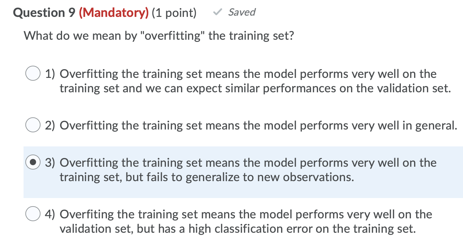 Model Validation: Problem Areas and Solutions - Overfitting and